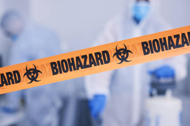 Professional Infectious Disease Decontamination technician working in Shirley, IN